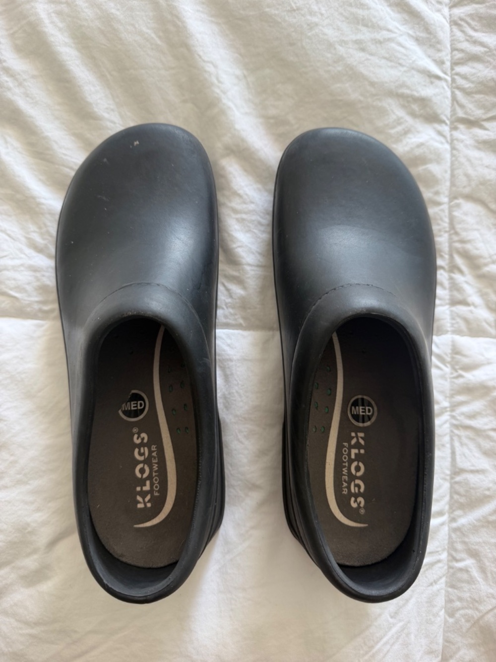 Klogs Springfiled Closed Back Work Clogs Size Medium (WM 8 M 7)